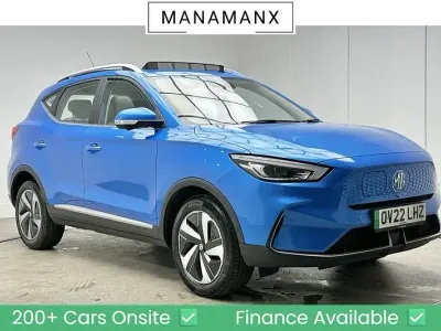 Used MG ZS Trophy 114 kW (156 HP) 2022 Blue SUV