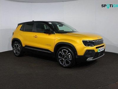 Used Jeep Avenger Summit 114 kW (156 HP) 2024 Yellow/black SUV
