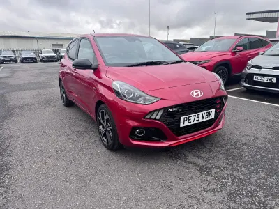 Used Hyundai i10 N Line 2025 Red Hatchback