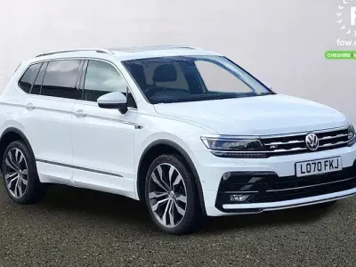 Usado VW Tiguan Allspace R-line 150 HP (110 kW) 2021 Branco SUV