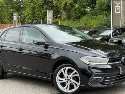 Used VW Polo Style 95 HP (69 kW) 2022 Black Hatchback