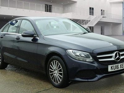 Used Mercedes C220 SE 170 HP (125 kW) 2016 Blue Sedan