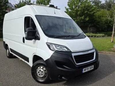 Used Peugeot Boxer 130 HP (95 kW) 2019 White Van