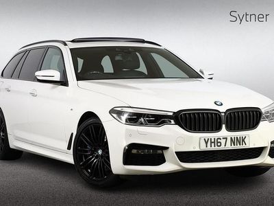 Used BMW 530 M Sport 261 HP (191 kW) 2017 White Estate