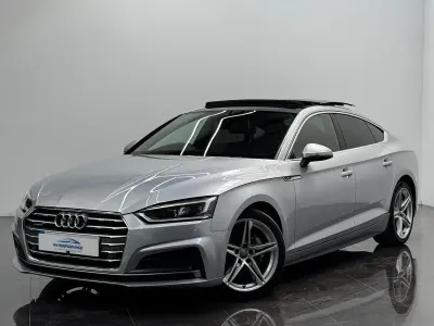 Used Audi A5 Sportback S-Line 190 HP (139 kW) 2018 Silver Hatchback