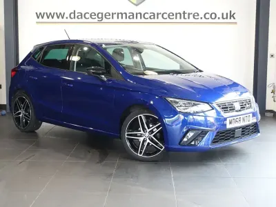 Used Seat Ibiza FR Sport 95 HP (69 kW) 2019 Blue Hatchback