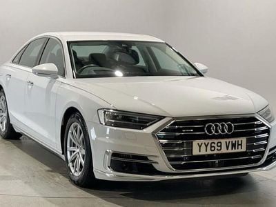 White Used 2019 Audi A8 Advanced Sedan | £28,999 (Fair price)