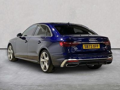 Used Audi A4 S-Line 150 HP (110 kW) 2024 Blue Sedan