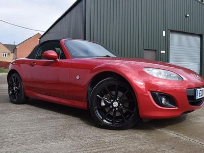Used Mazda MX5 126 HP (92 kW) 2011 Red Cabriolet