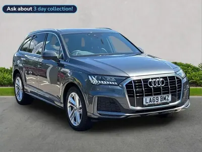 Used Audi Q7 S-Line 286 HP (210 kW) 2019 Grey SUV