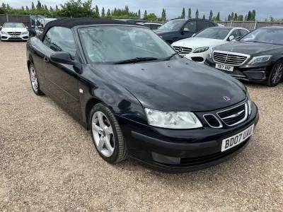 Used Saab 9-3 Vector 2007 Black Cabriolet