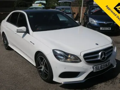 Used Mercedes E350 AMG 2013 White Sedan