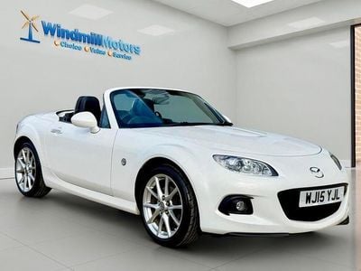 Used Mazda MX5 Inclusive 160 HP (117 kW) 2015 White Cabriolet