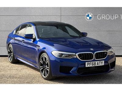 Used BMW M5 Comfort Edition 600 HP (441 kW) 2018 Blue Sedan