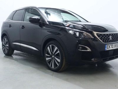 Used Peugeot 3008 Premium 181 HP (133 kW) 2020 Black SUV