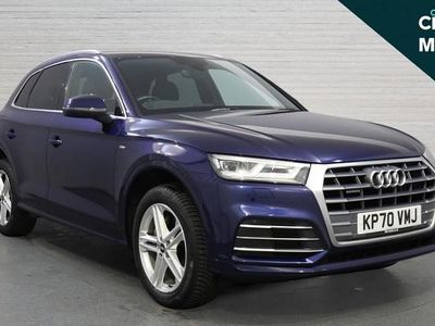 Blue Used 2020 Audi Q5 S-Line SUV | £22,490 (Good price)