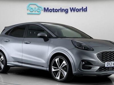 Used Ford Puma ST-Line X 125 HP (91 kW) 2021 Silver SUV