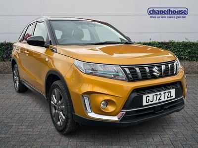 Yellow Used 2022 Suzuki Vitara SZ-T SUV | £15,394 (Fair price)