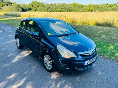 Used Vauxhall Corsa 2011 Blue Hatchback