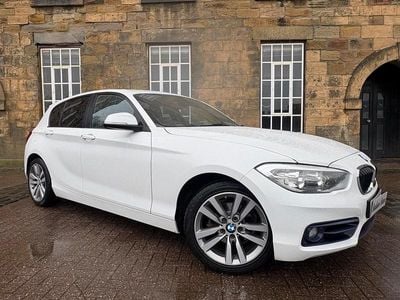 Used BMW 118 Sport Line 2017 White Hatchback