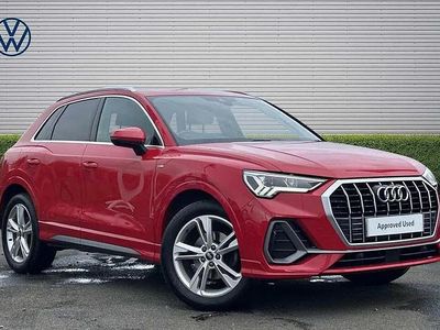 Used Audi Q3 S-Line 150 HP (110 kW) 2022 Red SUV