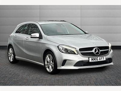 Silver Used 2016 Mercedes A180 Premium Hatchback | £9,990 (Good price)