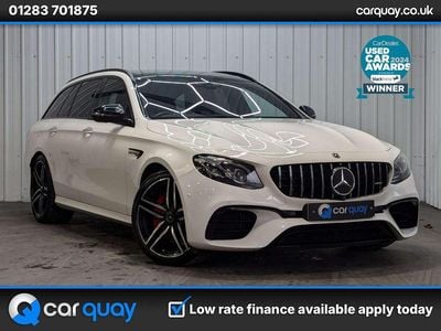 White Used 2017 Mercedes E63S AMG Premium Estate | £39,995 (Fair price)
