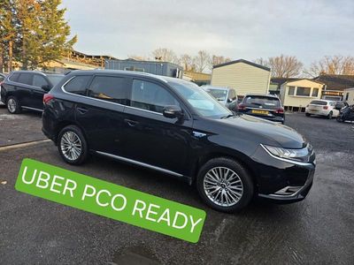 Used Mitsubishi Outlander P-HEV 2018 Black Estate