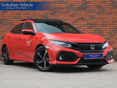 Used Honda Civic EX 129 HP (94 kW) 2018 Red Hatchback