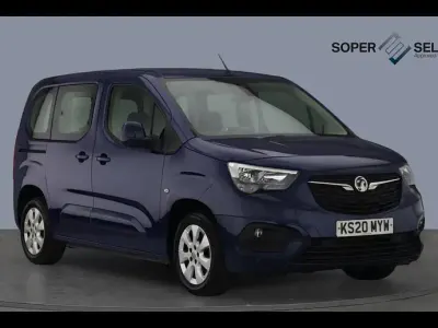 Used Vauxhall Combo 100 HP (73 kW) 2020 Blue MPV