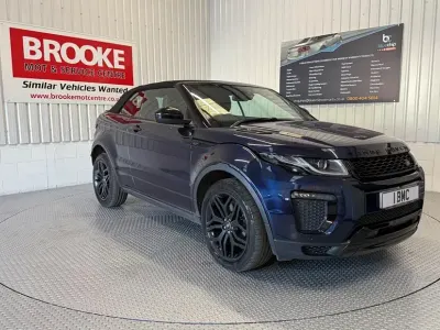 Used Land Rover Range Rover evoque HSE Dynamic 2018 Blue Cabriolet