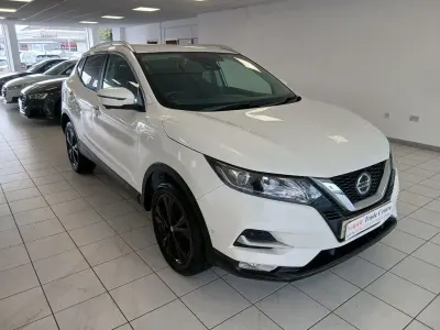 Used Nissan Qashqai N-Connecta 160 HP (117 kW) 2019 White SUV