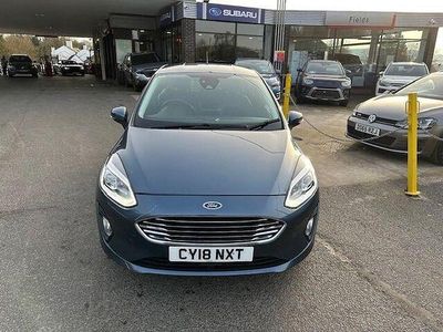 Used Ford Fiesta Titanium X 2018 Blue Hatchback