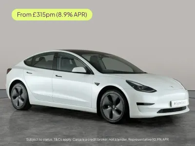 Używany Tesla Model 3 Standard Range 208 kW (283 KM) 2021 Biały Sedan/Limuzyna