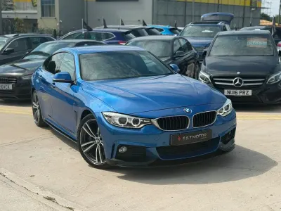 Used BMW 430 M Sport 254 HP (186 kW) 2015 Blue Coupe