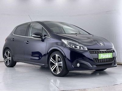 Used Peugeot 208 GT-line 2018 Blue Hatchback