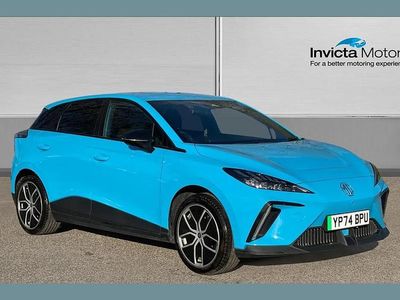 Blue Used 2024 MG MG4 EV Trophy Hatchback | £17,777 (A bit pricey)