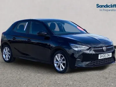 Used Vauxhall Corsa 75 HP (55 kW) 2021 Black Hatchback