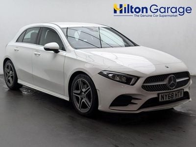 White Used 2019 Mercedes A200 AMG line Hatchback | £13,950 (Good price)