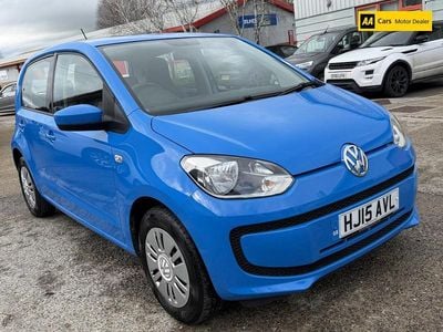 Used VW up! move up! 60 HP (44 kW) 2015 Blue Hatchback