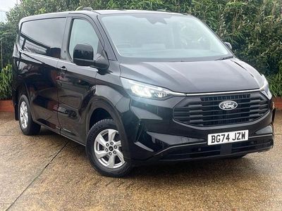 Black Used 2024 Ford Transit Custom Limited Van | £25,495 (Fair price)