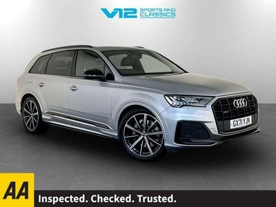 Used Audi Q7 Black Edition 286 HP (210 kW) 2021 Silver SUV
