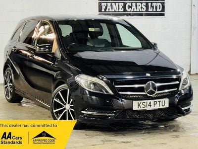 Used Mercedes B180 109 HP (80 kW) 2014 Black MPV