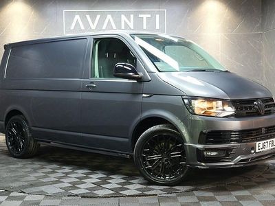 Grey Used 2017 VW T6 Highline Van | £23,000 (A bit pricey)