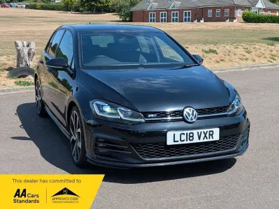 Used VW Golf VII R-line 2018 Black Hatchback