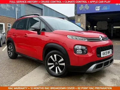 Usado Citroën C3 Aircross Feel 102 HP (75 kW) 2019 Vermelho SUV