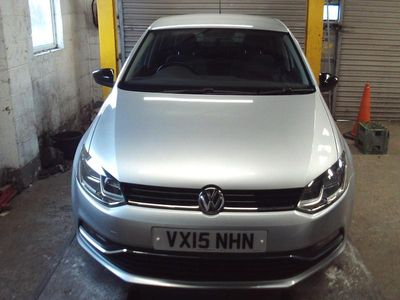 Silver Used 2015 VW Polo Design Hatchback | £8,995 (Fair price)