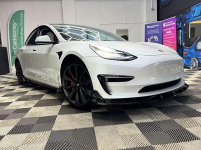 Used Tesla Model 3 Performance 461 kW (627 HP) 2020 White Sedan