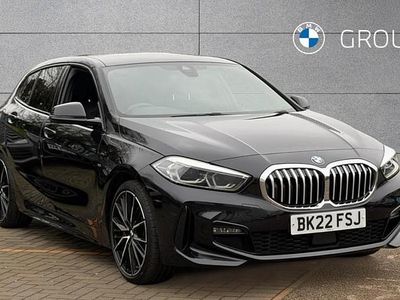 Used BMW 118 M Sport 136 HP (100 kW) 2022 Black Hatchback