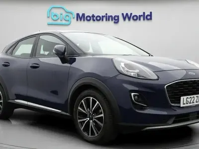 Used Ford Puma Titanium 125 HP (91 kW) 2022 Blue SUV